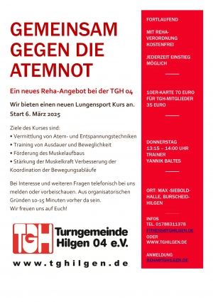 Gemeinsam gegen die Atemnot